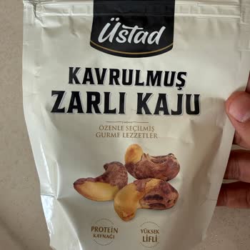 A101 Üstad Marka Kavrulmuş Zarlı Kaju Bozulmuş, Son Kullanma Tarihi Geçmemiş