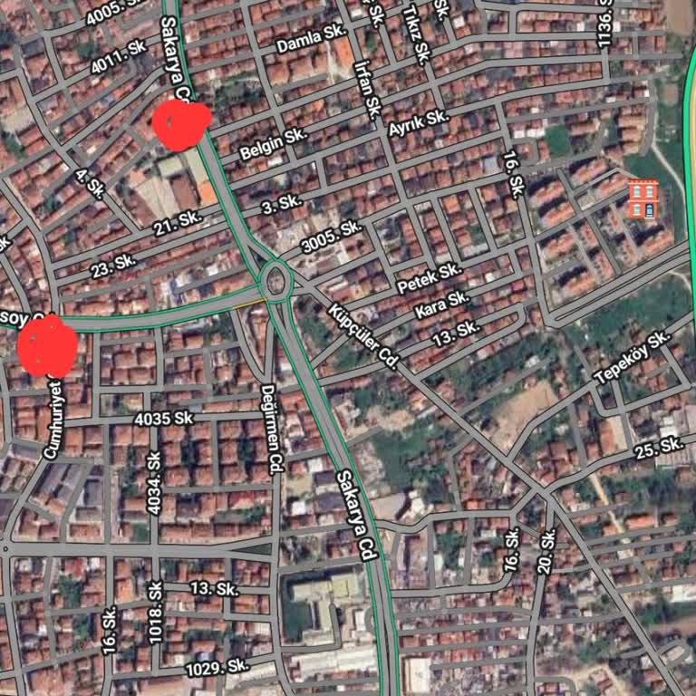 Sakarya Erenler Küpçüler Kavşağında A101 Market Eksikliği