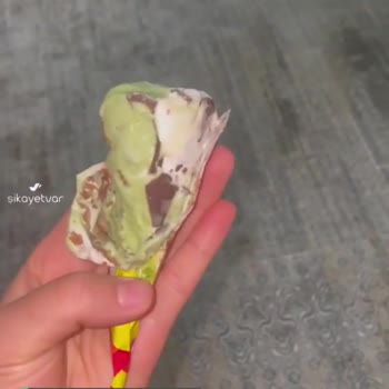 Panda Sen Ben Dondurmada Külah Yerine Dondurma Vardı