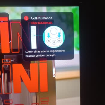 Samsung TV Kumandası Eşleşmiyor Ve Cihaz Tarafından Tanınmıyor