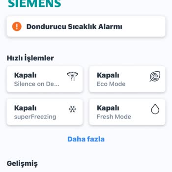 Soğutma Problemi Ve Yetersiz Servis Nedeniyle Siemens Buzdolabında Sürekli Mağduriyet