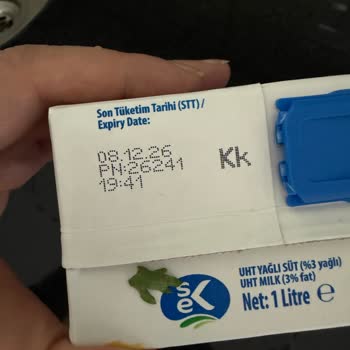 Migros Giresun'da Kampanyalı Sek Sütü Bozuldu