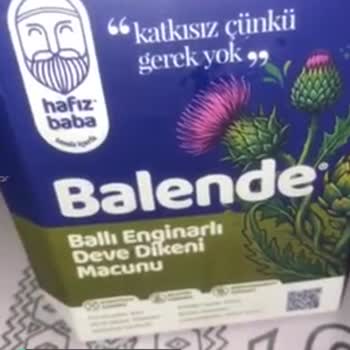 Hafız Baba Ballı Enginarlı Deve Dikeni Macunu Bozukluğu!