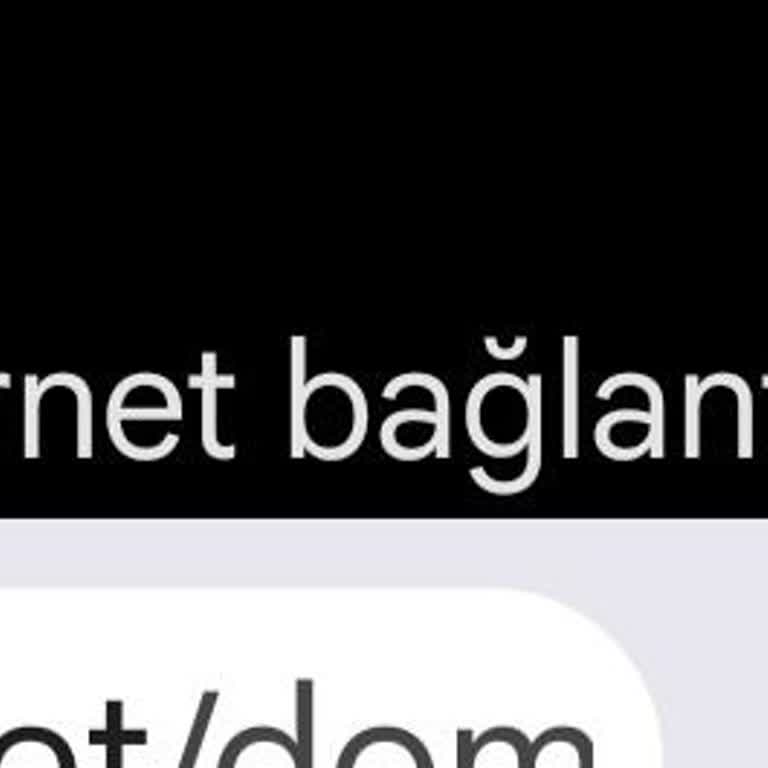 Mobil İnternet Kesintisi Ve Çözüm Bulunamayan Müşteri Hizmetleri