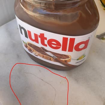 Nutella Ürününde Saç Teli Bulunması Güvenimizi Sarsıyor