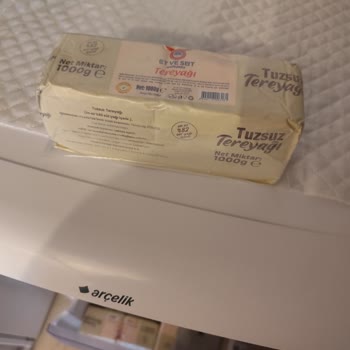 Et Ve Süt Kurumu Tuzsuz Tereyağında Anormal Tat Ve Koku Şikayeti