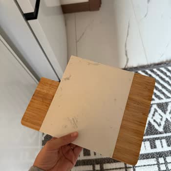 Çeyiz Kesme Tahtası Kısa Sürede Şişip Parçalandı