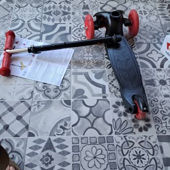 Rookie Mini Scooter Gidonu Kısa Sürede Kırıldı