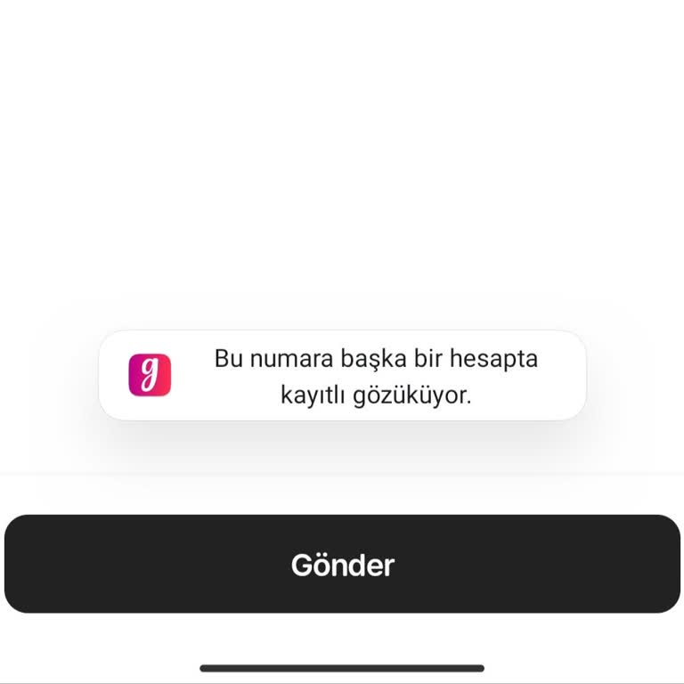 Telefon Numarası Hesaba Eklenemiyor: Başka Bir Hesapta Kayıtlı Görünüyor Hatası