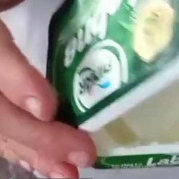 Pınar Labne İçinin Yarısı Yenmiş Çıktı