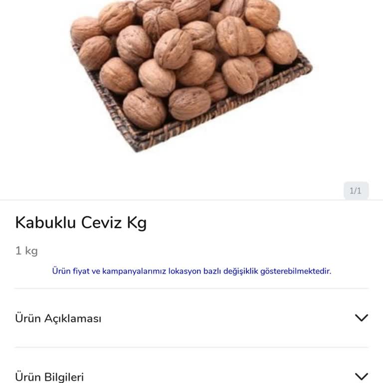Carrefour’da Kartlı Ceviz Alışverişinde Fiyat Farkı Ve İade Talebi