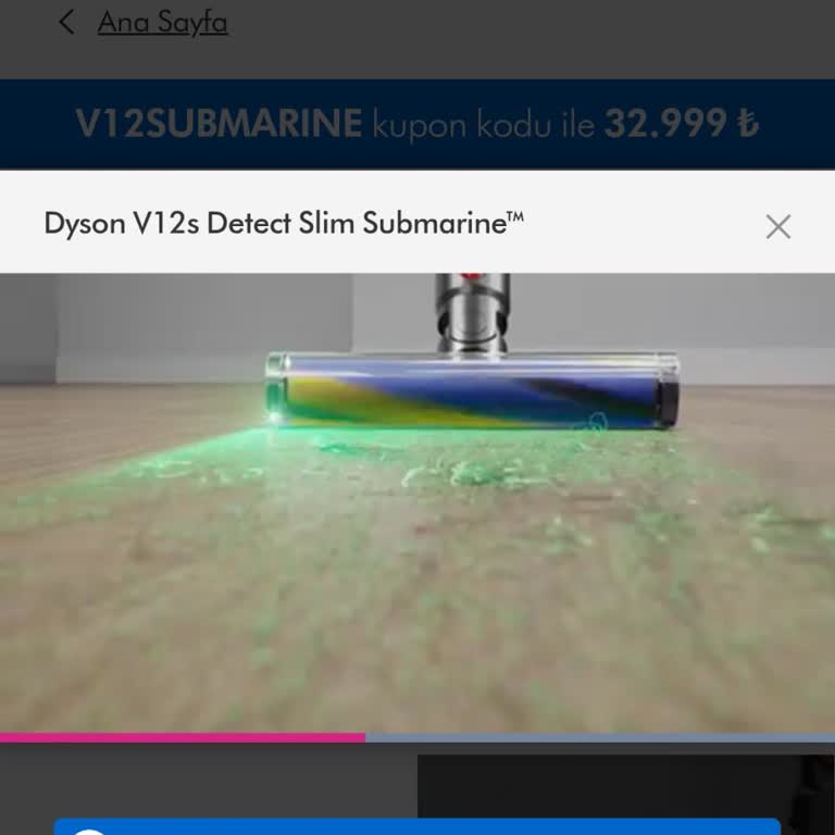 Dyson V12 Submarine Yanıltıcı Reklam Nedeniyle Aksesuar Eksik