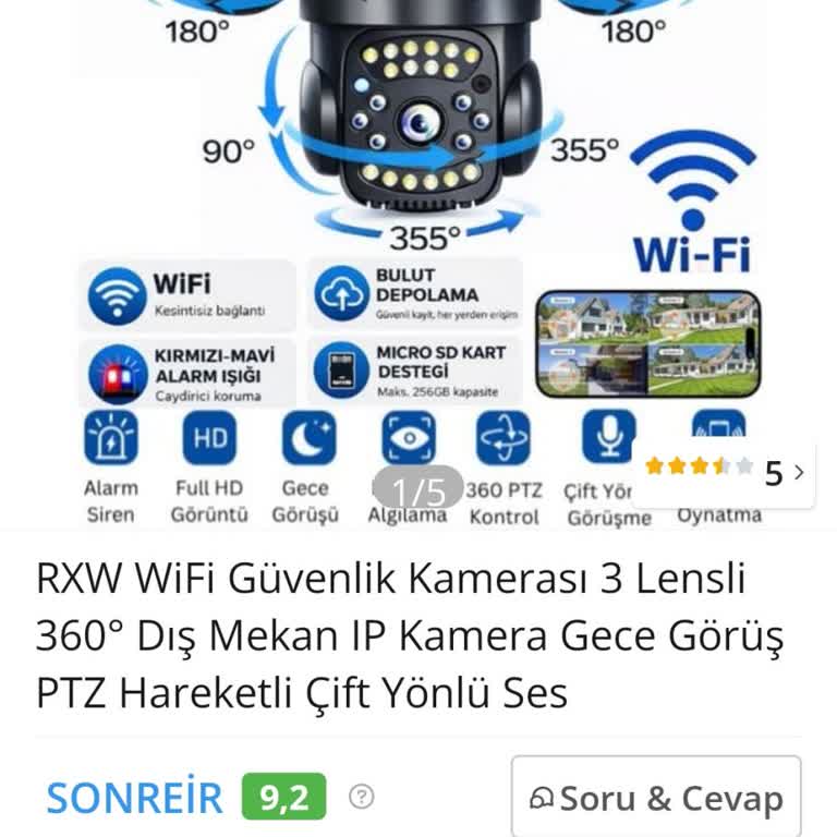 Çiçek Sepeti İlan Edilen 15 MP Kamera Gerçekten 1,5 MP ve İade Reddedildi