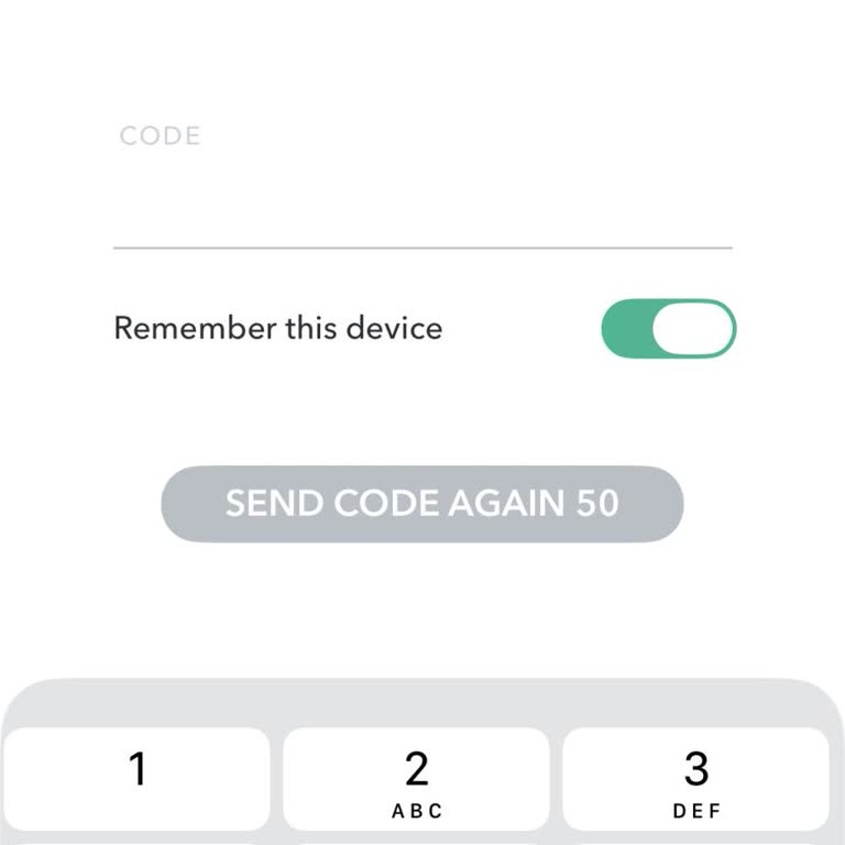 Snapchat, Can't Complete Verify Device As Phone Number No Longer In Use