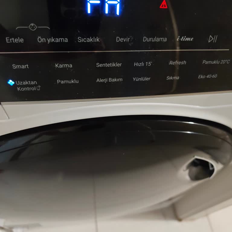 Haier Çamaşır Makinesinde Wi‑Fi Bağlantı Problemi Ve FH Hata Kodu