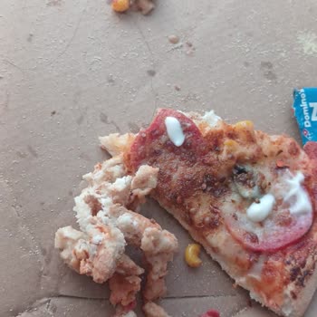 Domino's Şubesinde Hijyen İhlali: Pizza İçinde Saç Teli
