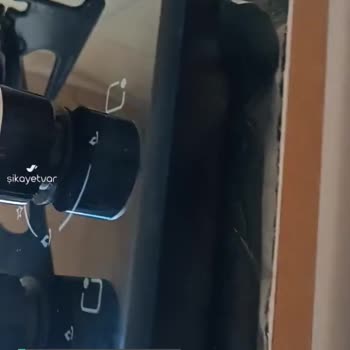 Kumtel Ürünün Ocak Altı Bant İle Yapıştırılmış!