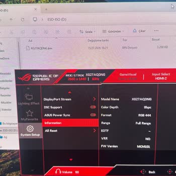 Asus Monitör Firmware Güncellemesi Başarısız, Servis Bekleme Süresi 15 Gün