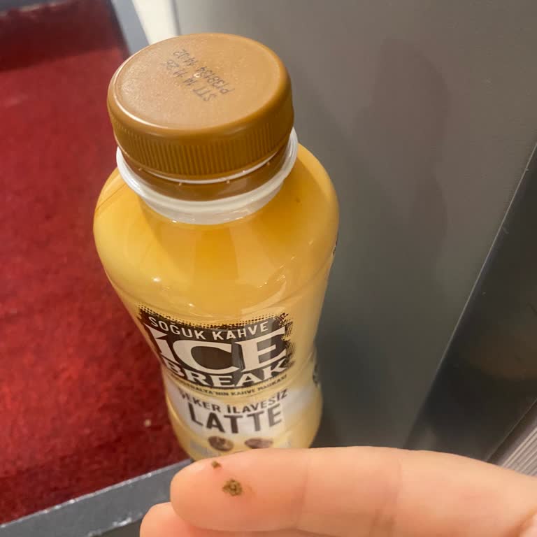 Ice Break Şekersiz Latte’ta Tortu Ve Kalıntı Sorunu