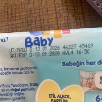 Bebek Cildinde Kızarıklığa Neden Olan Uni Baby Islak Mendili