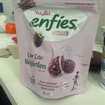 Yayla Dondurulmuş Böğürtlenli Çilekli Ürünün Etiketinde Gramaj Bilgisi Yok