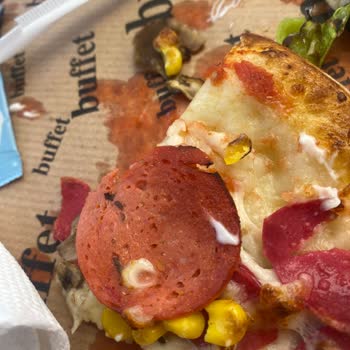 Pişmemiş Sucuk Ve Salam İçeren Pizza İçin Ücret İadesi