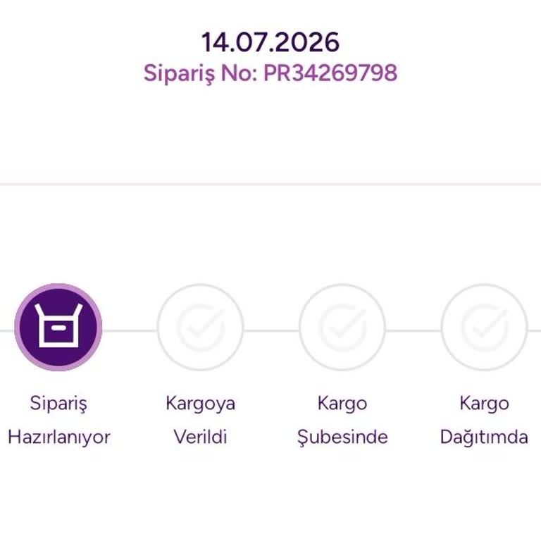 Siparişim Hazırlanıyor Durumunda Kalıyor Ve Teslim Edilmedi
