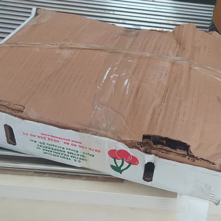 PTT Kargo Kutularının Sürekli Yırtılması Ve Meyve Kayıpları