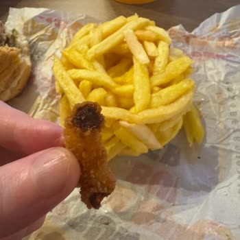 Burger King'den Yanık Ve Çiğ Soğan Halkası: Hijyen Şikayeti