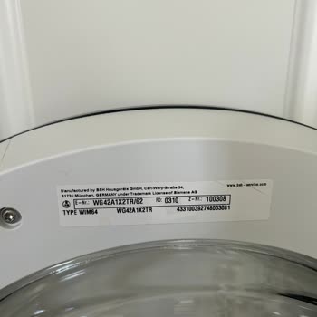 Siemens Çamaşır Makinesinde Pas Lekesi Sorunu Ve Ürün Değişimi Talebi