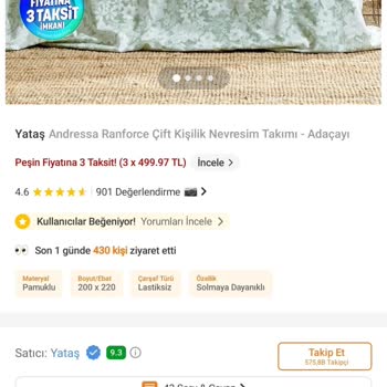 Yataş Çadır Kampanyasında Yanıltıcı Fiyat Ve Fazla Ücret İadesi İsteği