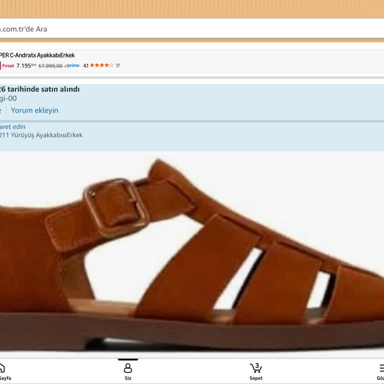 Teslim Edilmemiş Sandalet Ve İade Edilmeyen Ücret