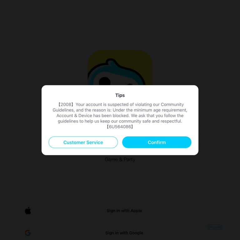 WePlay Account Banned for Age Restriction – Request Review and Gold Restoration
