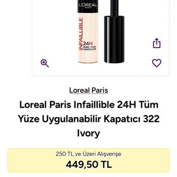 L'Oreal Kapatıcı Renk Yanlışlığı Ve Teslimat Gecikmesi