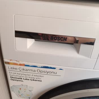 Bosch Çamaşır Makinesinde Deterjan Kapağının Paslanması Ve Tortu Birikimi