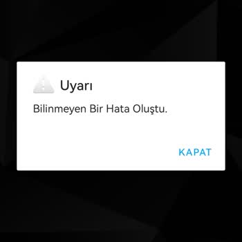 TV Her Yerde Erişilemiyor, Profil Yüklenemedi Hatası