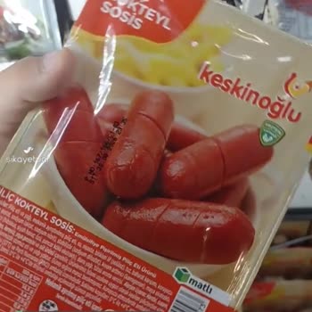 A101 Keskinoğlu Sosis Renk Bozukluğu
