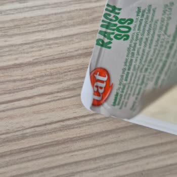 Açılmış Ranch Sos Paketi Gıda Güvenliğini Tehdit Ediyor