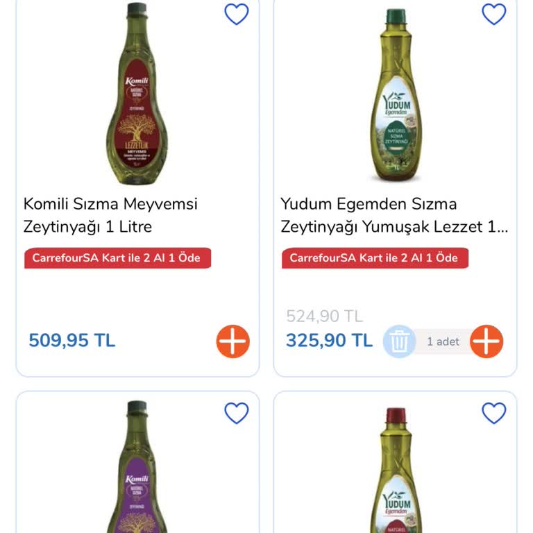 Zeytinyağında Fiyat Aldatması: Carrefour’da 2 Al 1 Öde Kampanyası Yanıltıcı