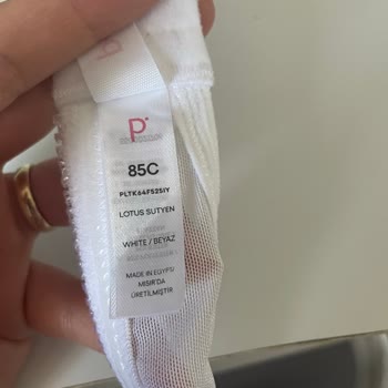 Penti Lotus Sütyeni Materyal Sorunu Yüzünden Şiddetli Kaşıntı Ve Su Toplaması