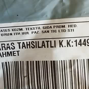 Ateş Kozmetik Medikal Kuruyemişte Sahte Gönderim