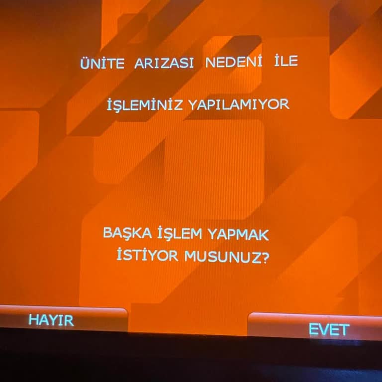 Sarıyer Rumeli Kavağı ATM'si Kart Yutma Ve Sürekli Arıza Sorunu