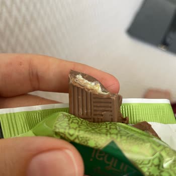 Nutini Dubai Bar Çikolatanın Arasında Kıl Olması Midemi Bulandırdı