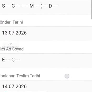 Aras Kargo Yalan İfadeler, Evime Gelmedi
