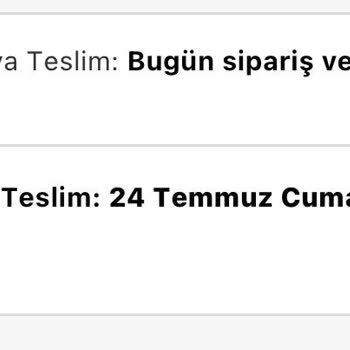 Yanıltıcı 'Bugün Sipariş Ver, Yarın Kargoda' İfadesi Ve Geciken Teslimat