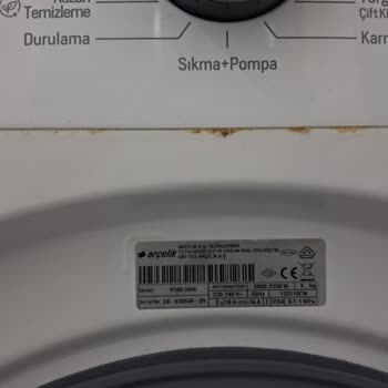 Arçelik Çamaşır Makinesinin Sürekli Arızaları Ve Değişim Talebi