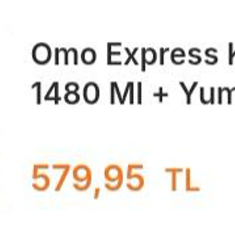 Kampanyalı OMO Deterjanı Stokta Görünse De Teslim Edilmedi