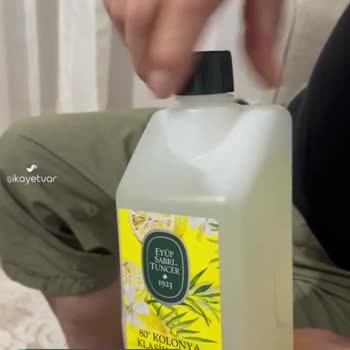 Eyüp Sabri Tuncer Kolonya Kapağı Açılmıyor