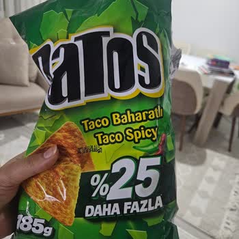 Patos Taco Cips Paketi Boş, %25 Daha Fazla İddiası Aldatıcı