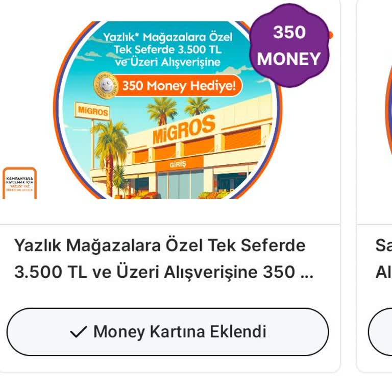 İki Kampanyada Money Yüklenmedi, Geri Dönüş Yok